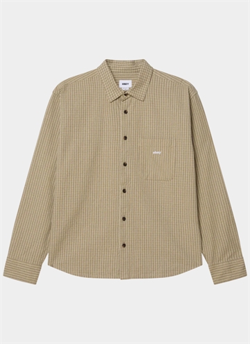 Obey Jimmy Vävd Skjorta